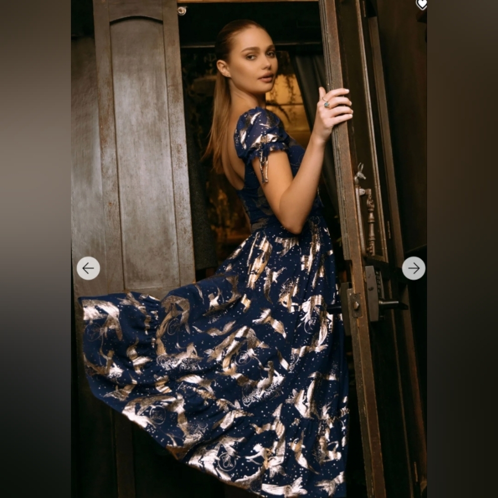 Blackmilk Violet Fairies Tea Party Dress